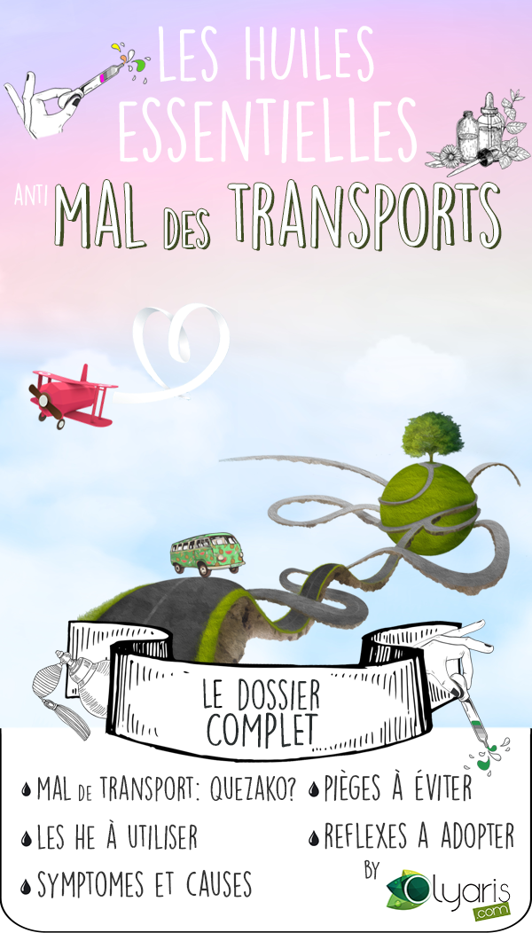 Huile Essentielle de Menthe Poivrée contre le Mal des Transports - Olyaris